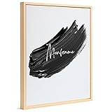 Monframe Schattenfugenrahmen - 20x30 cm - Buche - für Leinwandbilder auf Keilrahmen - Leerrahmen ohne Glas und Rückwand