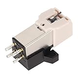 AT3600L Plattenspieler-Tonabnehmer mit Zwei Beweglichen Magneten, Line-Stereo-Plattenspieler-Tonabnehmer, Elliptisch Gebundener Stereo-Plattenspieler-Tonabnehmer für