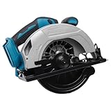 750W Handkreissäge Akku Kreissäge 20000 U/Min Max Schnittstärke 90MM Gehrungssäge Bürstenlose Säge für Holz, Weichmetall, Plastik, PVC
