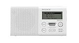 Sony XDR-P1DBP Taschenradio (DAB/DAB+, 20h Akku) Weiß