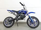 RV-Racing Pocketbike Dirtbike Pocket Cross Bike Kindermotorrad Crossbike Blau