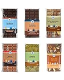 NO SUGAR SUGAR Probierset: Die Klassiker - Schokolade ohne Zuckerzusatz handgeschöpft gesüßt mit Erythrit & Stevia für perfekten Geschmack