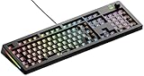 Glorious Gaming GMMK 3 Barebones: Gaming-Tastaturset mit Knopf, 100% mechanische Tastatur, modulares Dichtungssystem, Hot-Swap MX-5-Pin, Schalldämmung, Aluminium-Schalterplatte, ISO/EU - Schwarz