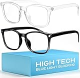 livho 2 Pack Blue Light Blocking Glasses, Computer...