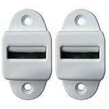 Rollwin 2x Gurtführung für Rolladen Lochabstand 45mm Made in Germany weiß Hochwertige Qualität Schutz Verringert Verschleiß Universal für handelsübliche Gurte Einfache Montage Robustes Material