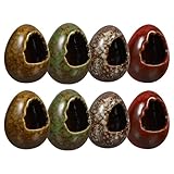 HIAKDOFT Trockeneis Keramikbehälter 8 Stück Multifunktionale Sushi Zubehör für Teller Dekoration und Restaurants