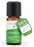 NeoOrganic® Bio Citronellaöl, JAVA (Cymbopogon winterianus) – 100% naturreines ätherisches bio Citronella öl – 10m