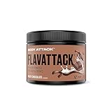 Body Attack Flavattack - Milky Chocolate - 250 g, nur 8 kcal/Portion - Intensives Flavour Pulver für Müsli, Rice Pudding, Haferflocken, Drinks etc. - Geschmackspulver ohne Palmöl, Aspartam, Gluten