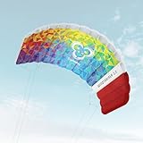 Skymonkey Windtrainer 3.3 Trainer-Kite/Lenkmatte 4-Leiner (inkl. Trainerbar) Ready 2 Fly- Spannweite: 330 cm [Multicolor]