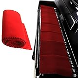 JSKWIKE Klaviertastatur-Abdeckung Staubschutz Gegen Staub Tasten-Abdeckung Tuch für 88 Tasten elektronische Tastatur Digital-Piano