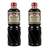 Sojasauce 4x1 Liter Sparpack, natürlich gebraut in der praktischen PET Spenderflasche inklusive einer gratis Teigkarte der Marke MIGASE. Soy Sauce. Beste Qualität aus Tradition.