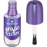 Essence Cosmetics gel nail colour, Nagellack, Violett, langanhaltend, Expressergebnis, schnelltrocknend, vegan, ohne Mikroplastikpartikel, ohne Konservierungsstoffe, ohne Parfüm, 1er Pack (8ml)