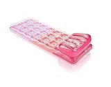 Intex 58890EU 18-Pocket Fashion Mats - Luftmatratzte - Grün/Pink/Orange - 188 x 71 cm - Farblich Sortiert