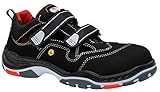 ELTEN Sicherheitsschuhe Scott ESD S1PS, Damen und Herren, Textil, Kunststoffkappe (Leichter als Stahlkappe), leicht, sportlich 46, Schwarz