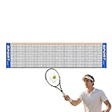 Tragbares Badmintonnetz, Tragbares Sportnetz Höhenverstellbares Sportnetz Sporttrainingsnetz, Wettkampfturnierzubehör für Hinterhofspiele