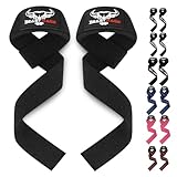 BEAST RAGE Zughilfen für Krafttraining (Fitness Straps)...