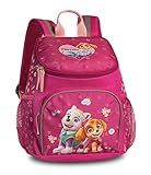 Fabrizio Paw Patrol Rucksack mit Skye und Everest Pawsome Explorer Kinderrucksack für Mädchen von 3-6 Jahren, Kita- und Kindergartentasche 31cm x 25cm x 18cm - 8L Pink Einheitsgröße