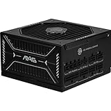 MSI MAG A1000GLS PCIE5 Netzteil, 1000W, 80 Plus Gold, ATX 3.1, PCIe 5.1 GPU Unterstützung, Native 12V-2x6, Zweifarbiger 12V-2x6 Anschluss, ATX PSU, Modulare Kabel