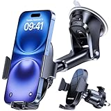 Miracase Handyhalterung Auto Universal [Starker Saugnapf und Metallhaken] kfz Handy Halterung lüftung Armaturenbrett Windschutzscheibe Handyhalter für iPhone Galaxy Alle Smartphones