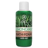 Badeschaum mit Ätherischem Zitronengrasöl 1000 ml - Guter Schlaf - Schönheit - Baden - Körperpflege - Wellness - Entspannung - Aromatherapie - SPA - Lemongrass Aroma - Schaumbäder