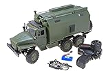 s-idee® 18182 B36 Militär Truck RC LKW Ural B36 Militär Truck LKW 6WD RTR 1:16 grün inkl Akku + Ladegerät NEU