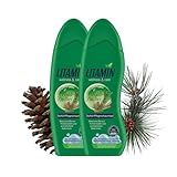 LITAMIN Waldzauber Duft-Pflegeschaumbad 2x750ml - mit ätherischen Ölen von Fichtennadeln und aromatischem Zedernholz reinigt sanft und enthält keine Mikroplastikpartikel, paraben- und silikonfrei
