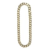 Boland 64306 - Halskette Pimp, Gold, Mode-Schmuck, Gangster, Millionär, Geschenk, Accessoire, Kostüm, Karneval, Mottoparty