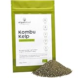 ALGALICIOUS Bio Kombu Algen Flocken | 50 g | Kelp Seetang wild gewachsen aus dem Nordatlantik | Reich an Mineralstoffen & Antioxidantien | Laminaria Detox Alge