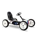 BERG Pedal-Gokart Buddy BMW Street Racer | Kinderfahrzeug, Tretfahrzeug mit hohem Sicherheitstandard, Luftreifen und Freilauf, Kinderspielzeug geeignet für Kinder im Alter von 3-8 Jahren