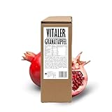 PRESSTER - Granatapfelsaft Karton 3 Liter - Direktsaft - Saft aus Granatapfel 100 Prozent - Natürlich frisch im Geschmack - Gepresste Fruchtsäfte - Fruchtsaft Ohne Zuckerzusatz - Säfte für Cocktails