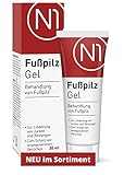 N1 Fußpilz Gel 30ml - Medizinprodukt - lindert Juckreiz & schützt vor unangenehmen Gerüchen - Fußpilz Creme zur Fußpilz Behandlung mit Wirkstoff Natilact - starkes Mittel gegen Fusspilz