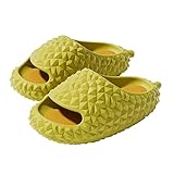 Cliont Männer Frauen Kreative Durian Hausschuhe Dicker Boden Kissen Weich Anti-Rutsch-Gedächtnis-Schaum Hausschuhe Sommer