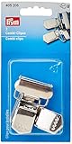 Prym 405206 ST 30 mm silberfarbig Combi Clips, Polyester, Silber, Silver Color, 2 Pcs