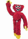 Hcoviv Huggy Wuggy Kuscheltiere,Huggy Wuggy Peppy Pleytime,40CM Huggy Wuggy Plush Toy,Niedliche Huggy Wuggy Plüschtier,Tolles Geschenk für Kinder,Peppy Pleytime Gaming-Fans (Rot)