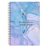 Baoqifong Terminplaner 2026-2028 | Monatskalender - Mit 36 Monatsreitern Spiralgebundenes Planungsbuch für Notizen Arbeit Geschäftstermine - Für Termine Geschäftliche Notizen