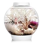 biOrb 72001 CLASSIC 15 LED, 15 L, weiß - Acryl-Aquarium in Kugelform, Komplett-Set mit patentiertem Filtersystem, LED-Beleuchtung