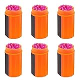 BAUFAS 6 Sets Streichhölzer, Wasserdichte und Winddichte Camping-Streichhölzer für Outdoor und Survival-Kit