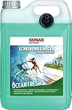 SONAX ScheibenReiniger gebrauchsfertig Ocean-Fresh (5 Liter) gebrauchsfertiger Reiniger für die Scheiben- und Scheinwerferwaschanlage | Art-Nr. 02645000