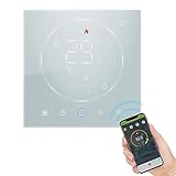 Festnjght Tuya Smart WiFi Thermostat Sprachsteuerung Programmierbare LED-Anzeige Digitaler Temperaturregler Fußbodenheizung Fußbodenheizung Wandthermostat Digital Smart Wandthermostat