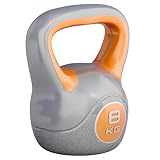 GORILLA SPORTS® Kettlebell - 2kg, 3kg, 4kg, 5kg, 6kg, 8kg, 10kg, 12kg, 14kg, 16kg, 18kg, 20kg Gewichte, Einzeln/Set, mit/ohne Ablage, Kunststoff - Kugelhantel, Schwunghantel, Kugelgewicht