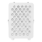 HELIO Premium Rotlichtlampe, Rotlichttherapie Panel - 5 Bio-aktive Wellenlängen, Hohe Bestrahlungsstärke, Ultra-Niedrige EMF, Meditative Ruhe, Infrarotlampe, Wärmelampe (HELIO 1 (60 x 3W))