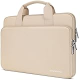 DOMISO 17 Zoll Wasserdicht Laptop Tasche Sleeve Case Notebook Hülle Schutzhülle für 17.3' HP Envy 17/Alienware 17/Dell/ideapad/ROG Strix GL702VS/MSI GS73VR Stealth Pro,Beige