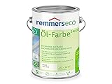 Remmers Dauerschutz-Farbe 3in1 [eco] basaltgrau (RAL 7012), 2,5 Liter,für innen und außen, 3in1: Isoliergrund, Zwischen- und Schlussbeschichtung