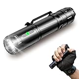 WUBEN C3 Taschenlampe LED Aufladbar, 1200 Lumen Extrem Hell Taktische Taschenlampen, EDC Taschenlampe klein mit 6 Modi, IP68 Wasserdichte Batteriebetrieben Flashlight Torch für Camping Outdoor Notfäll