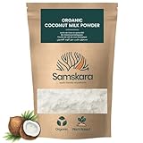 Kokosmilchpulver Reinheit COCO | Bio, Vegan, Laktosefrei, Glutenfrei | 100% Kokosnussmilch ohne Zusätze | Ideal für Barista, Smoothies & Kochen – Reiner Kokos-Geschmack | Samskara (500g)