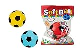 Simba 107351200 - Soft-Fußball, 3-fach sortiert, es wird nur ein Artikel geliefert, 20cm