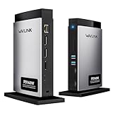 WAVLINK Laptop Docking Station Dreifaches Display (Single 8K@30Hz/4K@144Hz), USB C Dock 125W PD3.1 Pass-Through, 2*DP, HDMI, Ethernet, SD/TF, für Windows, MacBook M1/M2/M3/M4