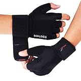 boildeg Fitness Handschuhe,Trainingshandschuhe,Gewichtheben Handschuhe für Bodybuilding Crossfit,Damen&Herren