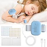 Bettnässer Alarm für Kinder und Erwachsener,klingelhose Kinder mit 3 Arbeitsmodi, USB Wiederaufladbar Töpfchenalarm kabelloser Urinalarm Pee und Vibration