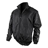 O'NEAL | Mountainbike-Jacke | MTB Mountainbike DH Downhill FR Freeride | Wasserdicht, atmungsaktiv, Windbreaker- Jacke | Breeze Rain Jacket | Erwachsene | Schwarz | Größe L